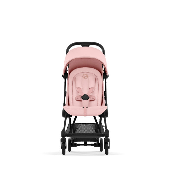 Cybex Coya Stroller Matte Black/Peach Pink - Luna Baby Store Miami