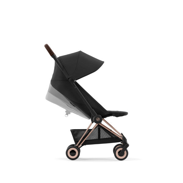 Cybex Coya Stroller Rose Gold/Sepia Black - Luna Baby Store Miami