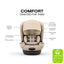 Cybex Callisto T 360 Rotating All-in-One Convertible Car Seat Cozy Beige on Luna Baby Store Miami