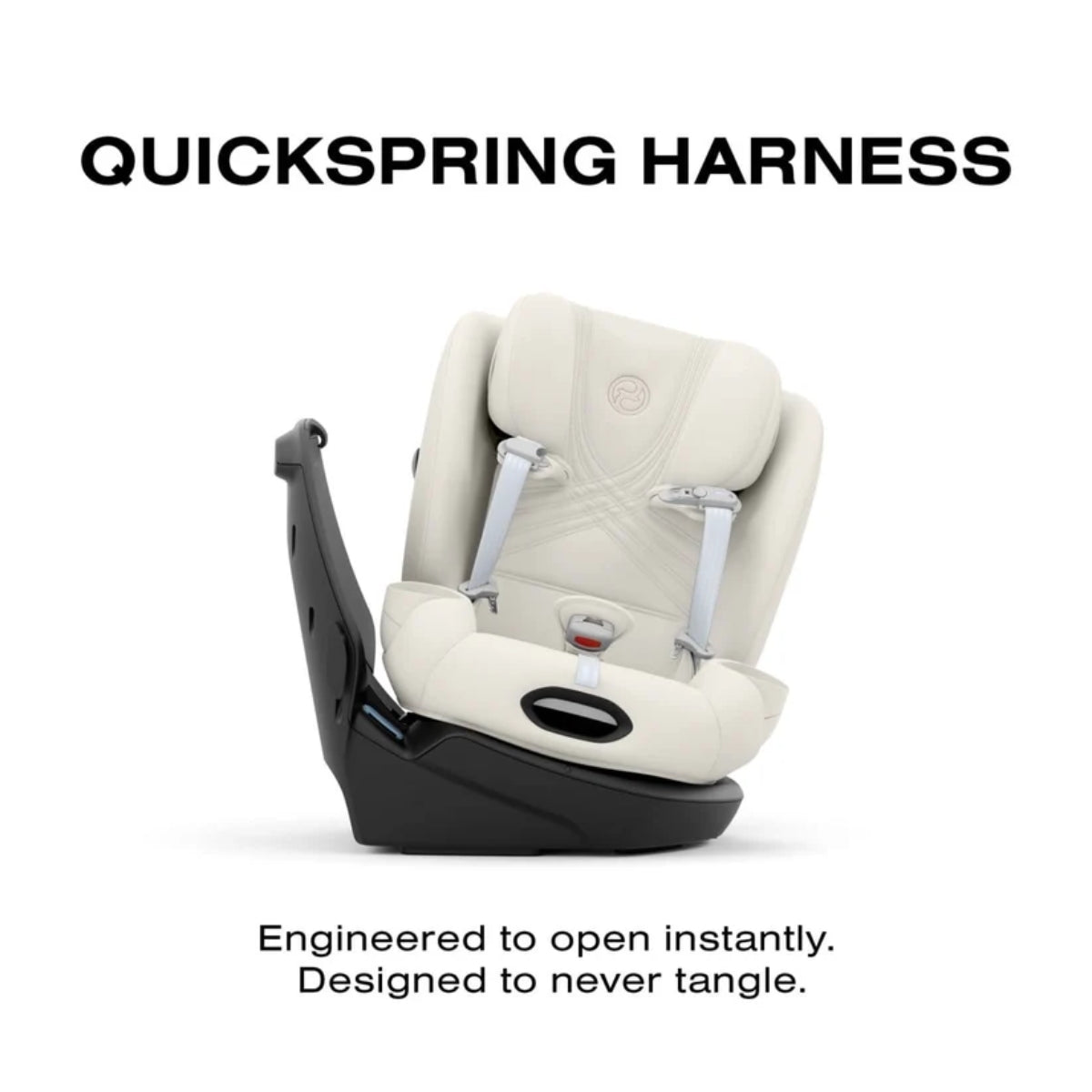 Cybex Callisto T 360 Rotating All-in-One Convertible Car Seat Off White on Luna Baby Store Miami