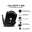 Cybex Callisto T 360 Rotating All-in-One Convertible Car Seat Sepia Black on Luna Baby Store Miami