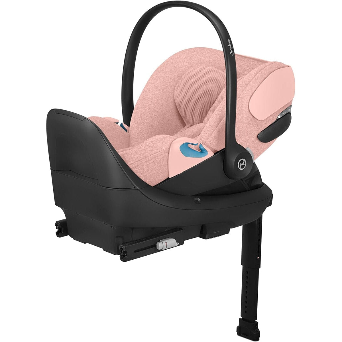 Cybex Cloud T Infant Car Seat w/ SensorSafe - Peach Pink