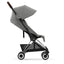Cybex Coya Compact Stroller - Chrome / Dark Brown / Mirage Grey