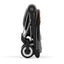 Cybex Coya Compact Stroller - Chrome / Dark Brown / Mirage Grey