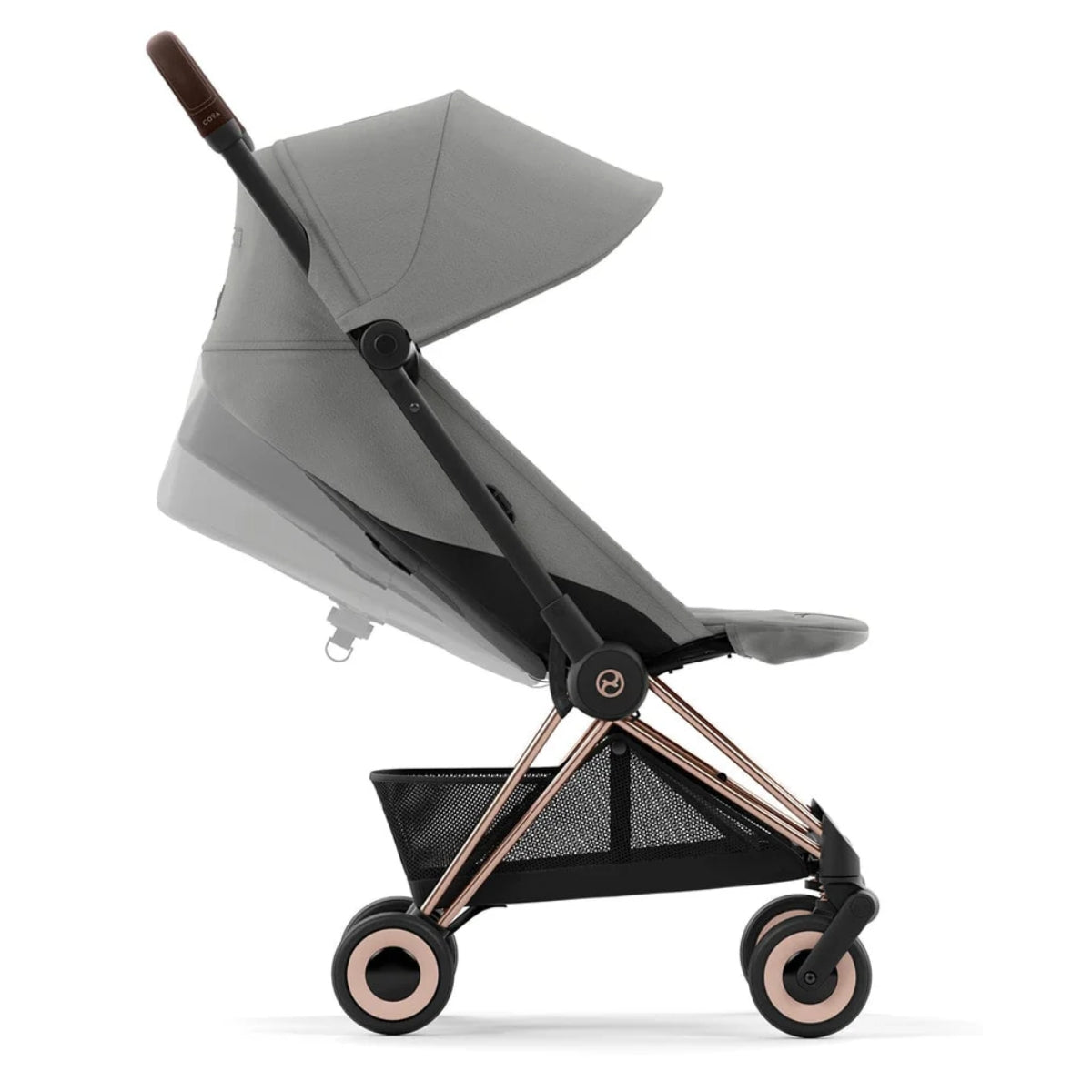 Cybex Coya Compact Stroller - Rose Gold / Mirage Grey
