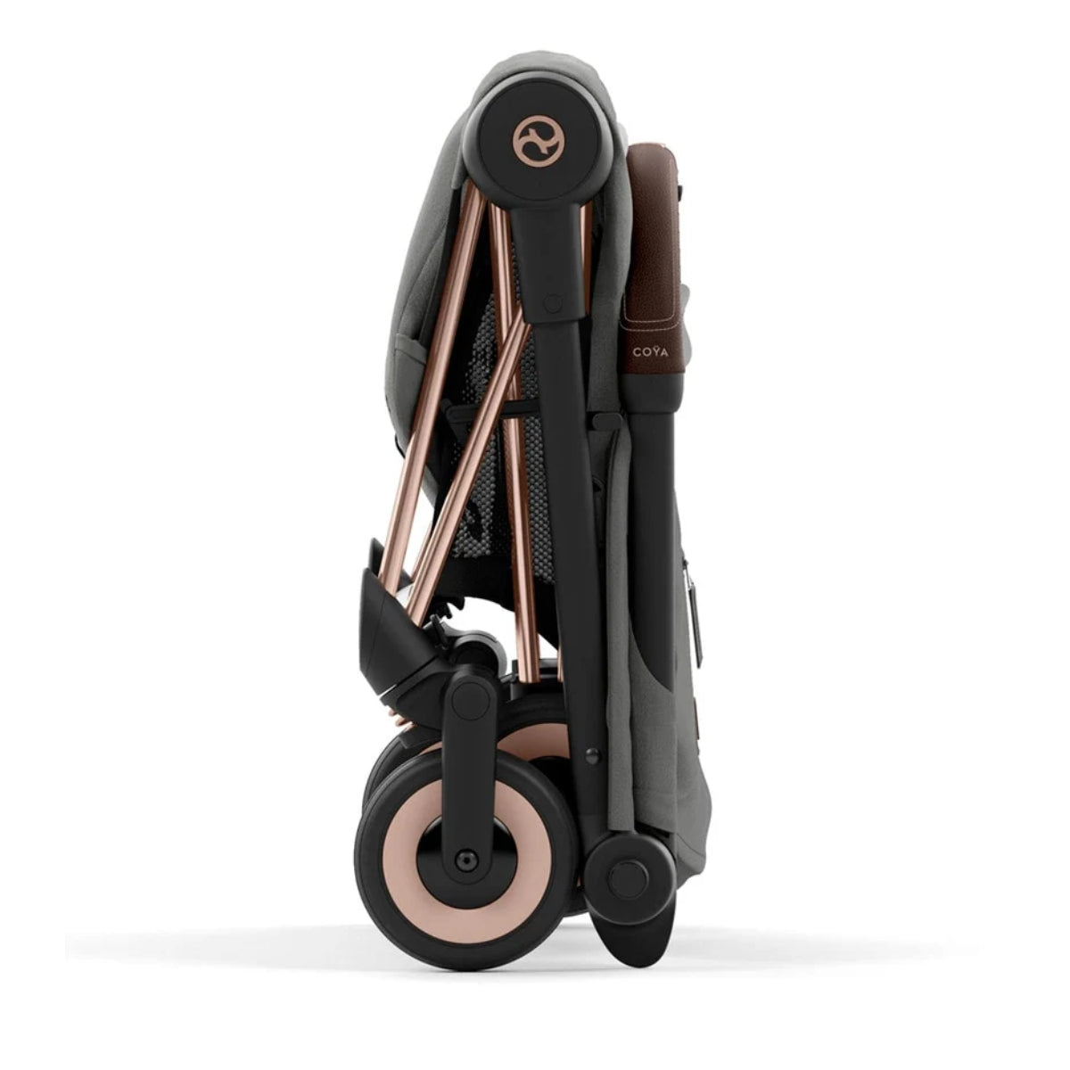 Cybex Coya Compact Stroller - Rose Gold / Mirage Grey
