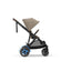 Carrinho Gazelle S Cybex E - Estrutura Preta/ Almond Beige