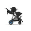 Carrinho Gazelle S - Cybex E - Estrutura Preta / Assento Moon Black