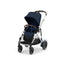 Cybex E - Gazelle S Carrinho de Bebê - Estrutura Prata/Assento Azul Oceano