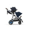 Cybex E - Gazelle S Carrinho de Bebê - Estrutura Prata/Assento Azul Oceano