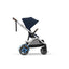 Cybex E - Gazelle S Carrinho de Bebê - Estrutura Prata/Assento Azul Oceano