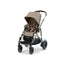 Cybex Gazelle S 2 Carrinho de Bebê - Estrutura Taupe/Cadeira Azul Céu