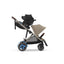 Cybex Gazelle S 2 Carrinho de Bebê - Estrutura Taupe/Cadeira Azul Céu