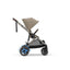 Cybex Gazelle S 2 Carrinho de Bebê - Estrutura Taupe/Cadeira Azul Céu