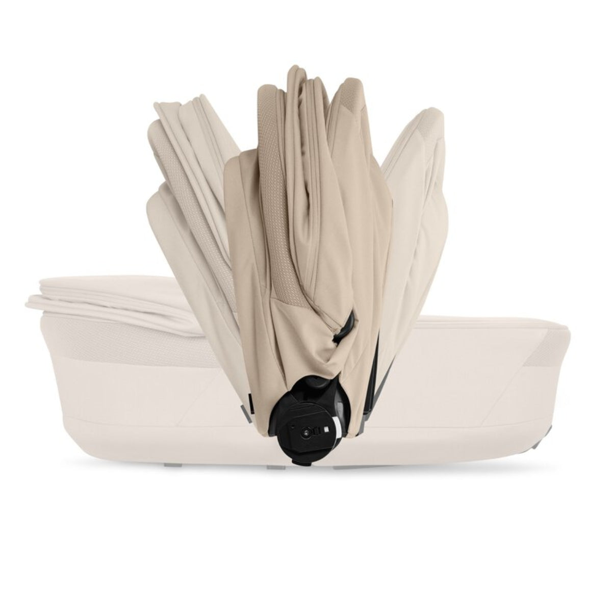 Cybex Gazelle Fold Cot - Almond Beige on Luna Baby Store Miami