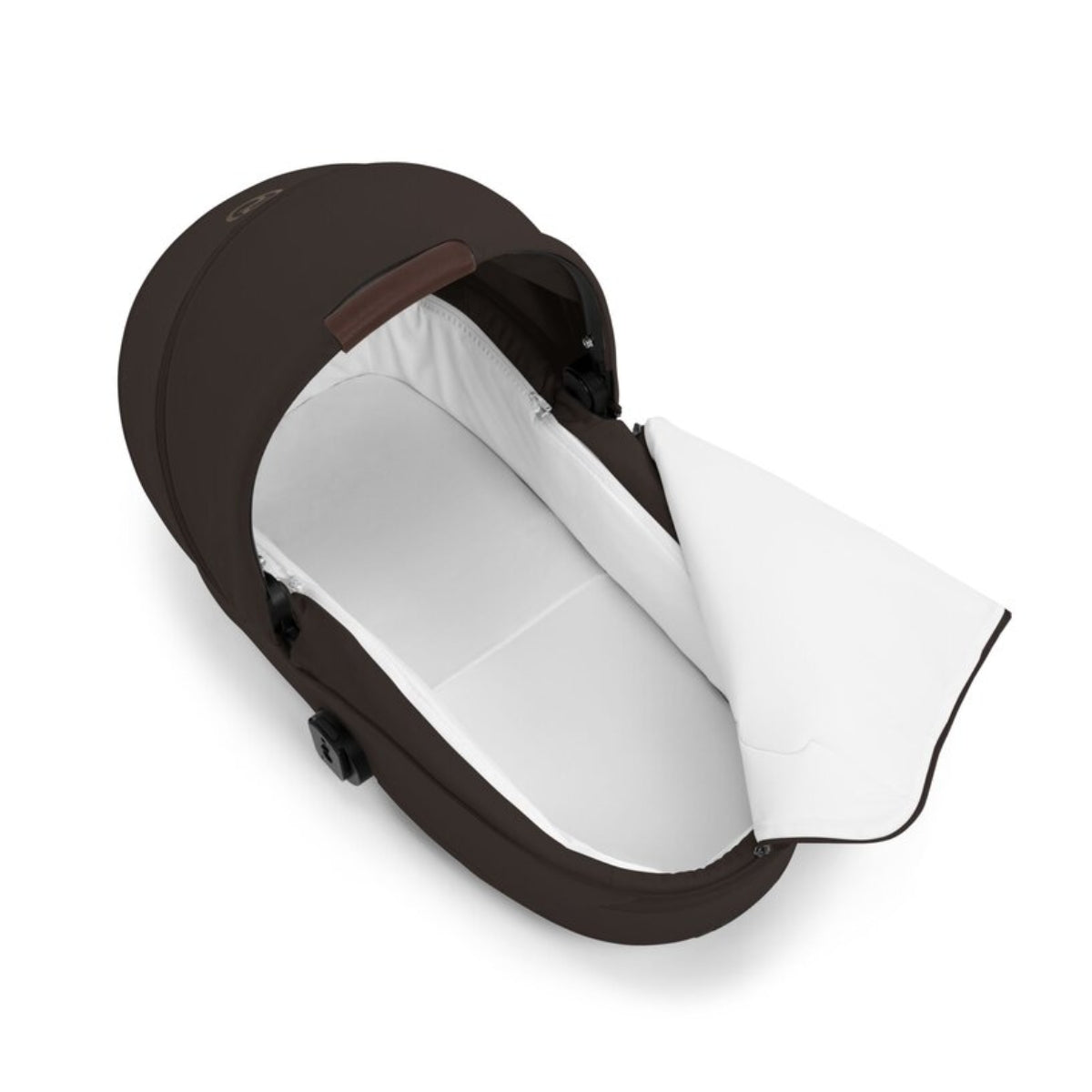 Cybex Gazelle Fold Cot - Chocolate Brown