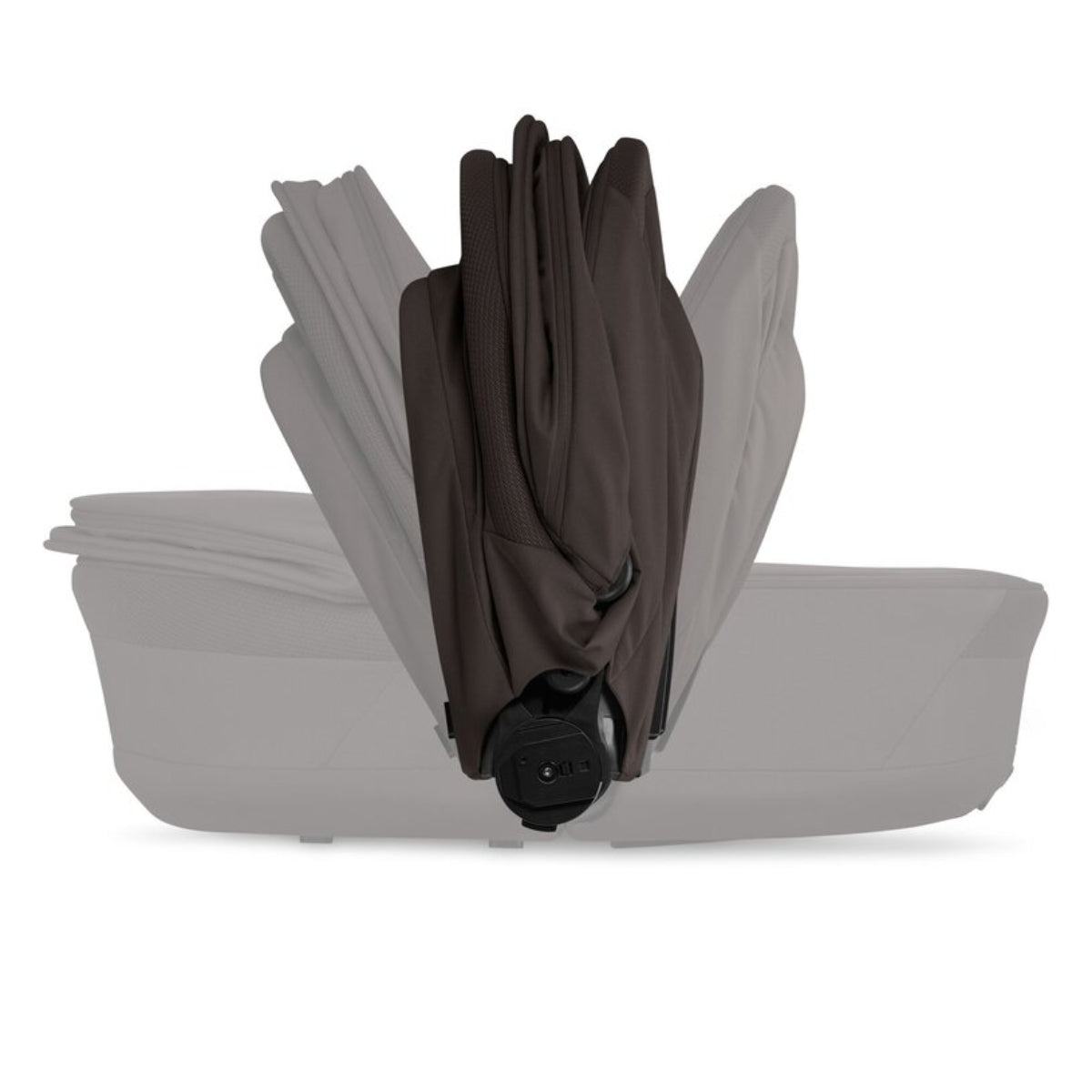 Cybex Gazelle Fold Cot - Chocolate Brown on Luna Baby Store Miami