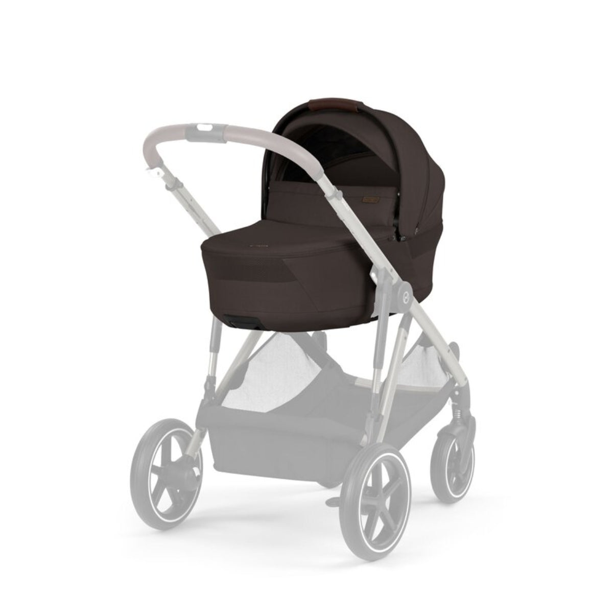 Cybex Gazelle Fold Cot - Chocolate Brown