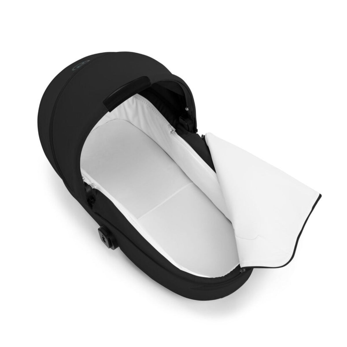 Cybex Gazelle Fold Cot - Moon Black