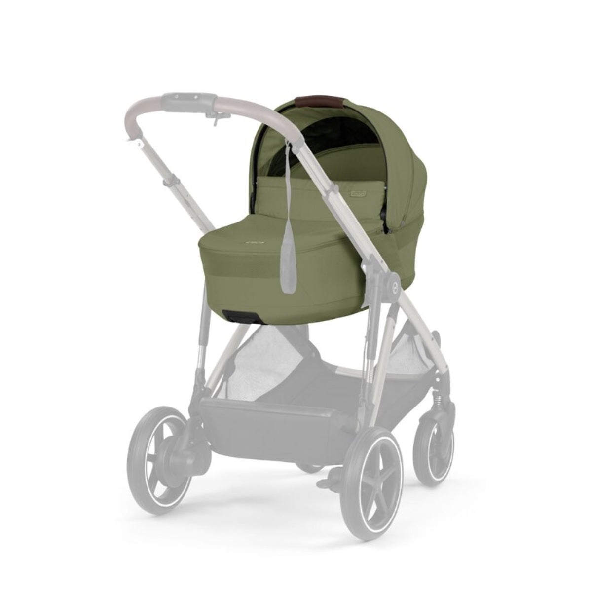 Cybex Gazelle Fold Cot - Moss Green