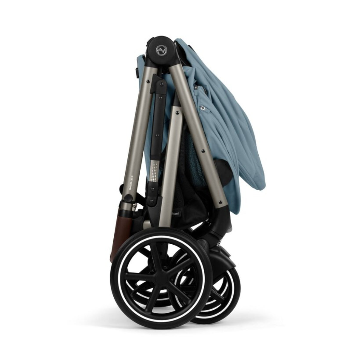 Cybex Gazelle Fold Cot - Stormy Blue on Luna Baby Store Miami