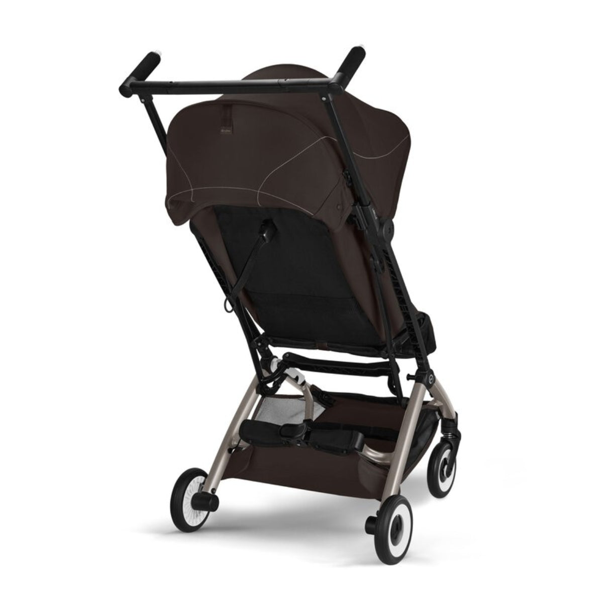 Cybex Libelle Ultra Compact Stroller - Taupe Frame/Chocolate Brown