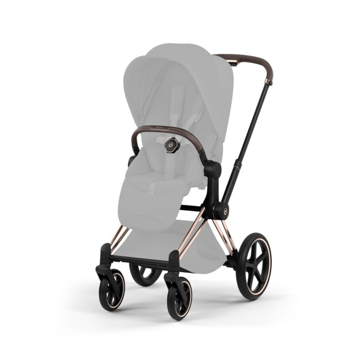 Cybex Priam/e-Priam Frame Style Collection - Rosegold on Luna Baby Store Miami