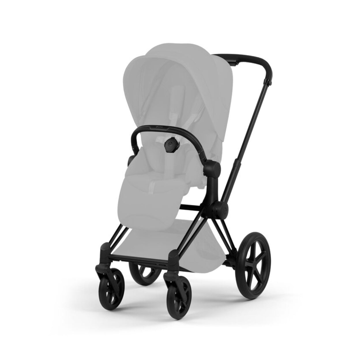 Cybex Priam/e-Priam Frame Style Collection - Matt Black on Luna Baby Store Miami