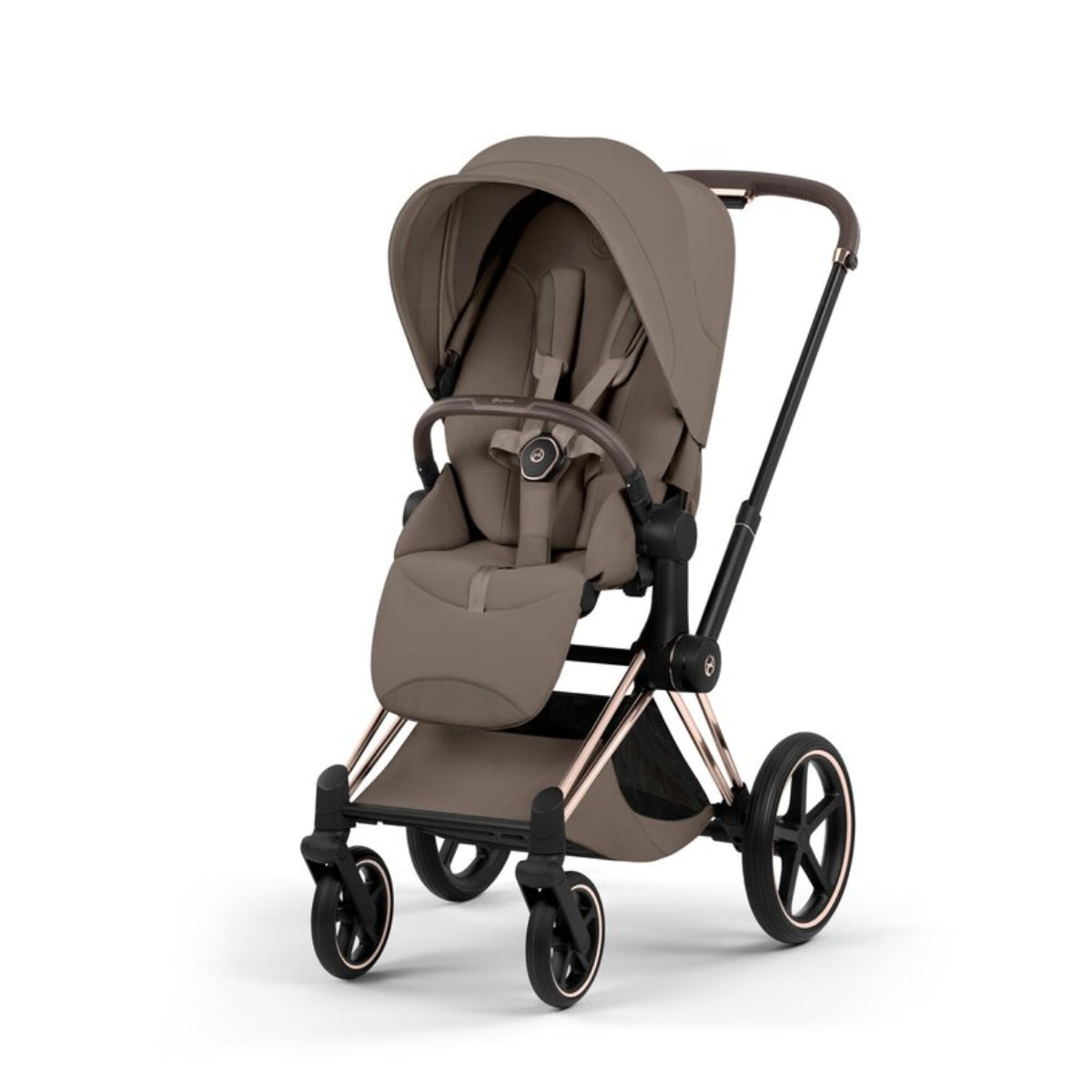 Cybex Priam/e-Priam Seat Pack Style Collection Coconut Brown on Luna Baby Store Miami