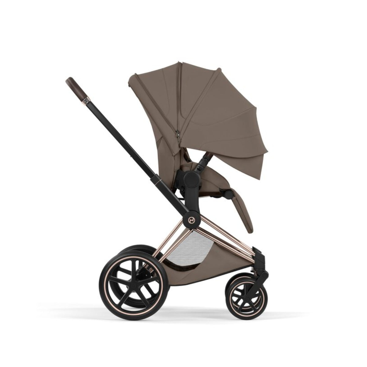 Cybex Priam/e-Priam Seat Pack Style Collection Coconut Brown on Luna Baby Store Miami