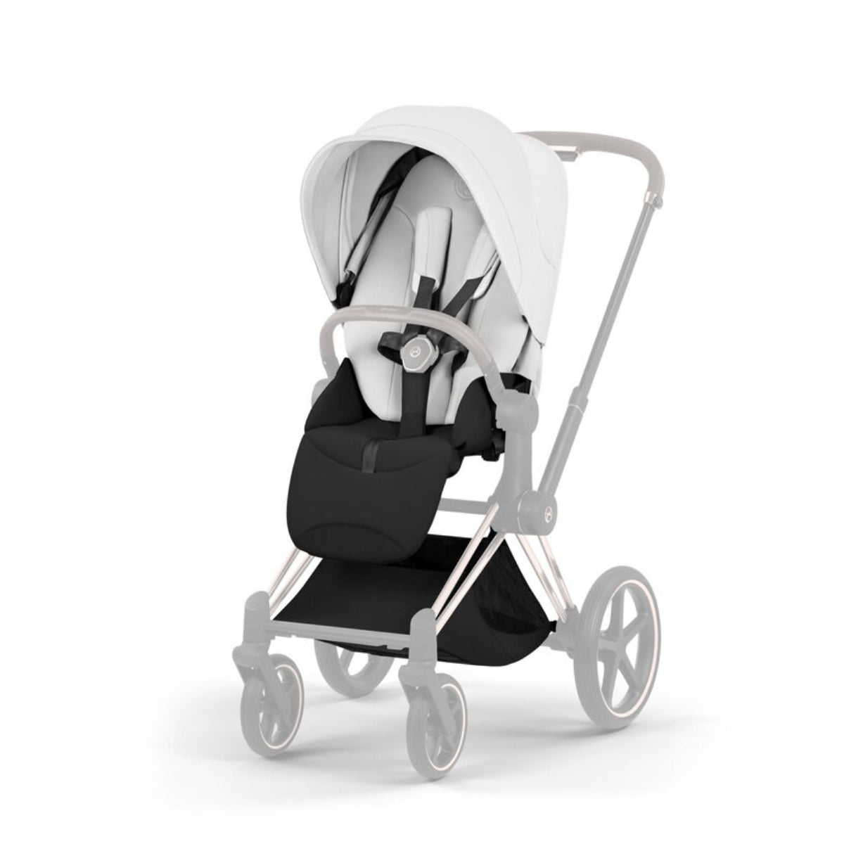 Cybex Priam/e-Priam Seat Pack Style Collection Off White on Luna Baby Store Miami