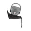 Cybex Aton G2 Swivel with Load Leg Base - Stone Grey on Luna Baby Store Miami