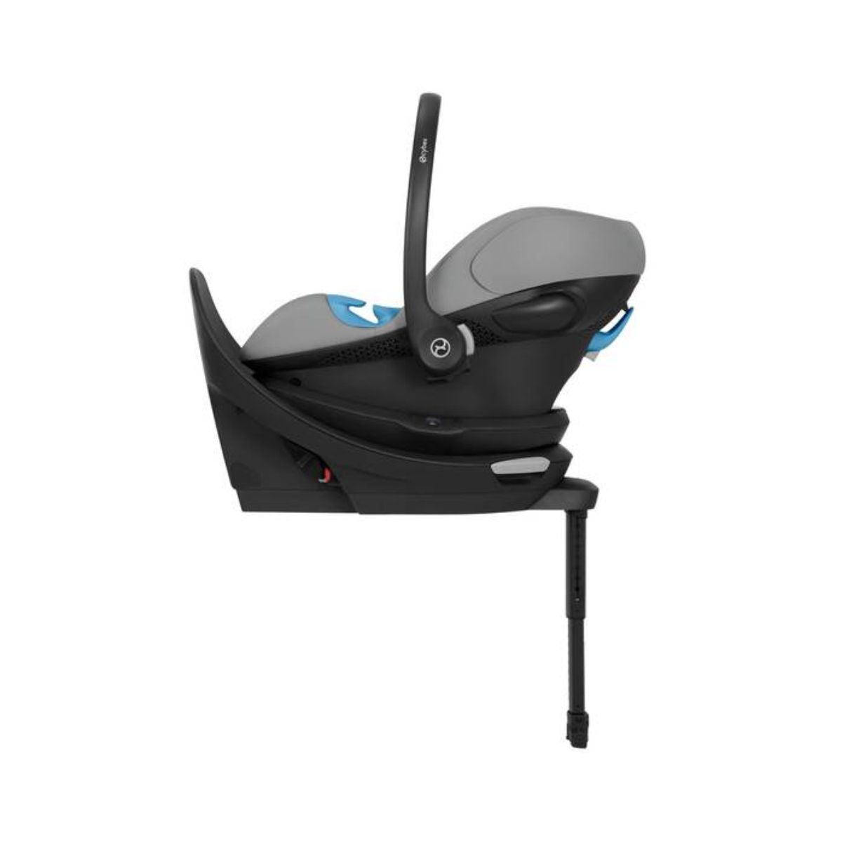Cybex Aton G2 Swivel with Load Leg Base - Stone Grey on Luna Baby Store Miami