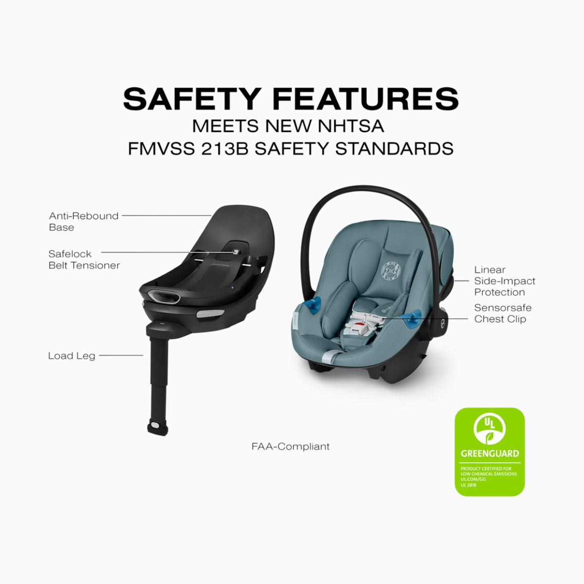 Bebê Conforto Cybex Aton G2 Swivel Stormy Blue

