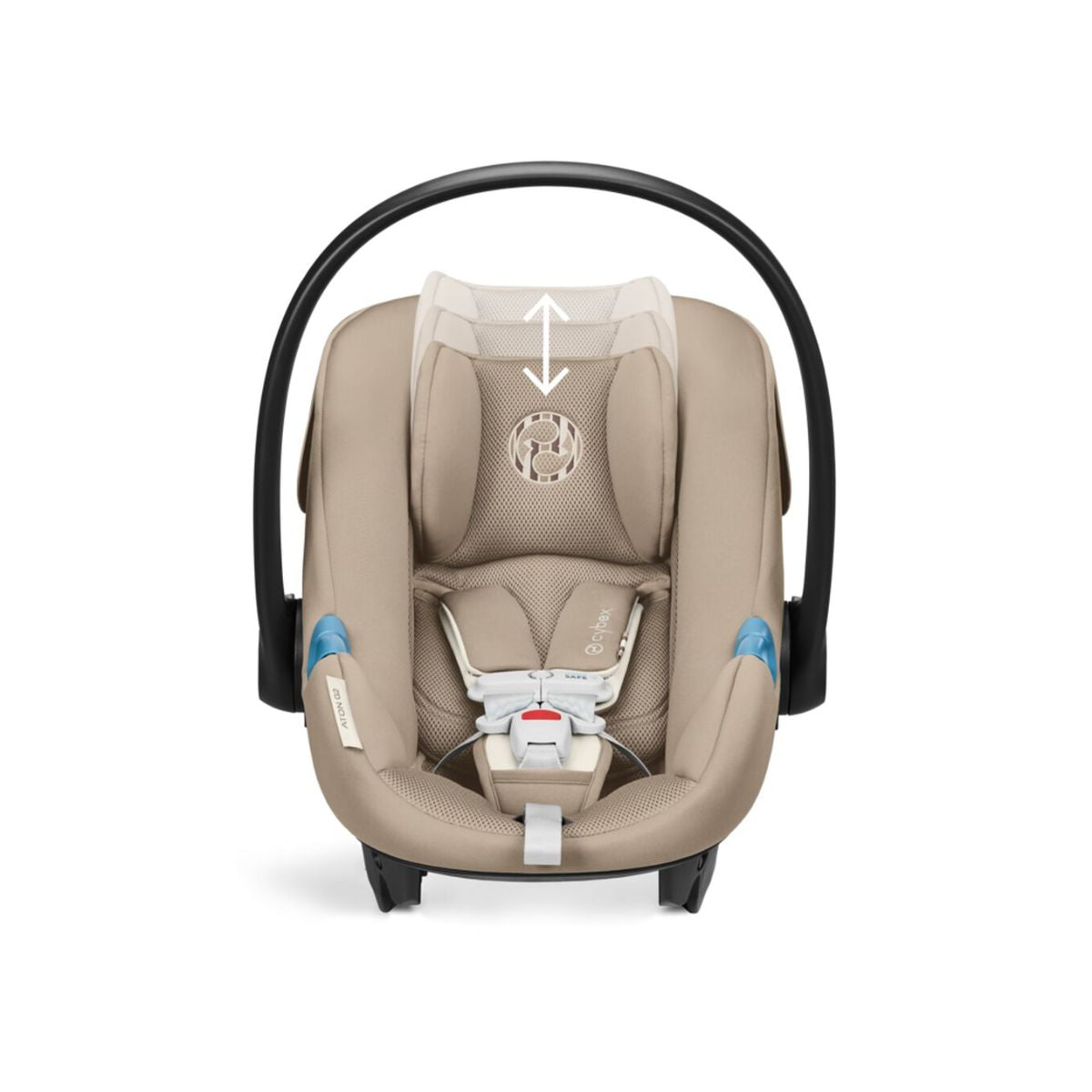 Bebê Conforto Cybex Aton G2 com Base Load Leg Almond Beige