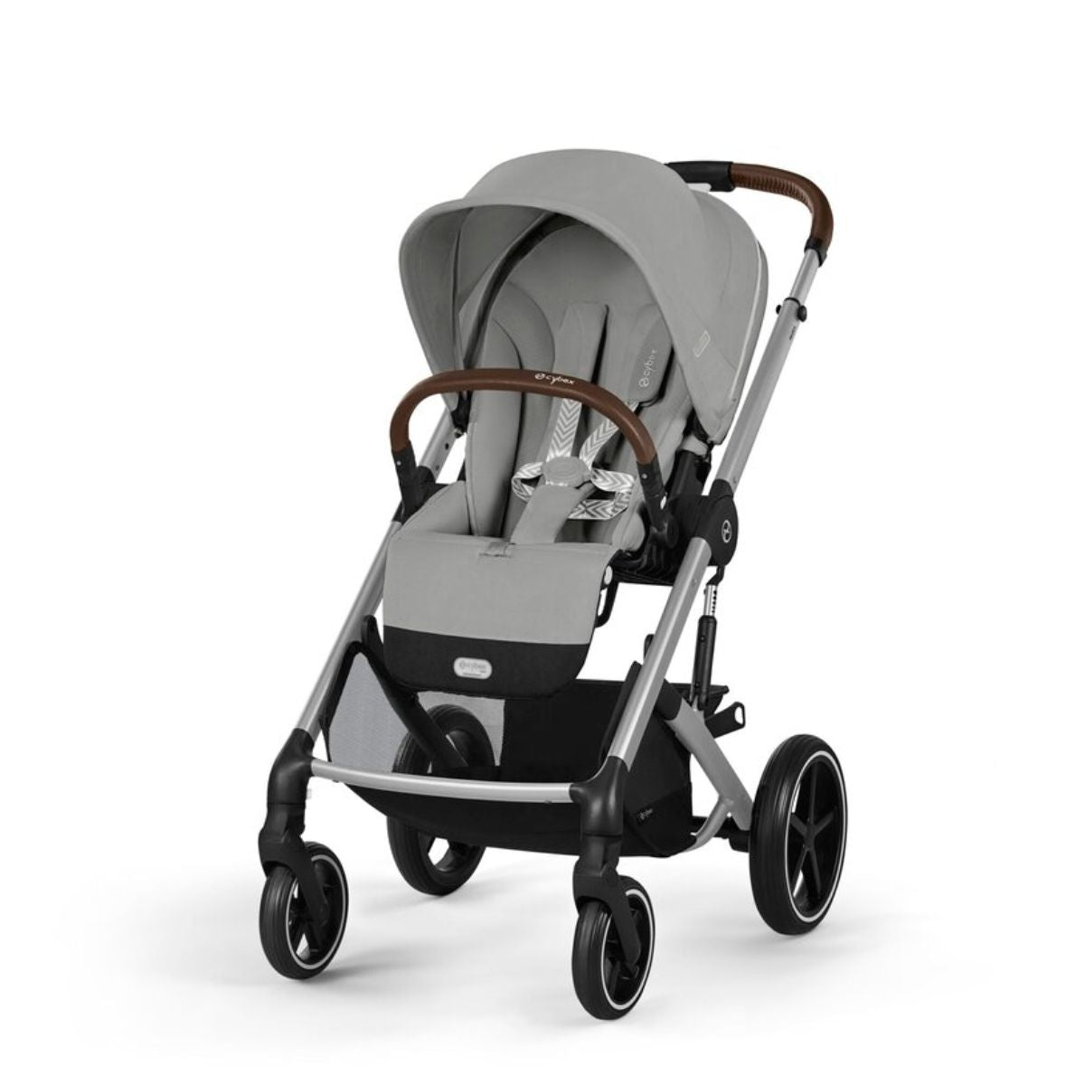 Carrinho De Bebê Cybex Balios S Lux Stone Grey (Silver Frame)

