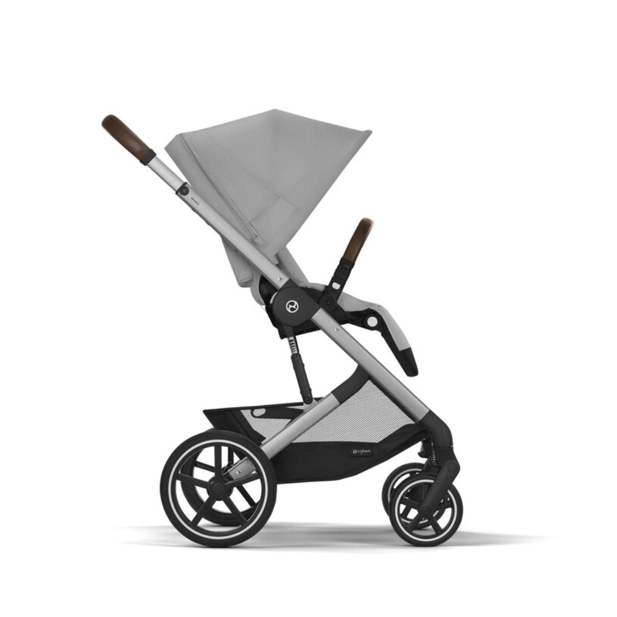 Carrinho De Bebê Cybex Balios S Lux Stone Grey (Silver Frame)

