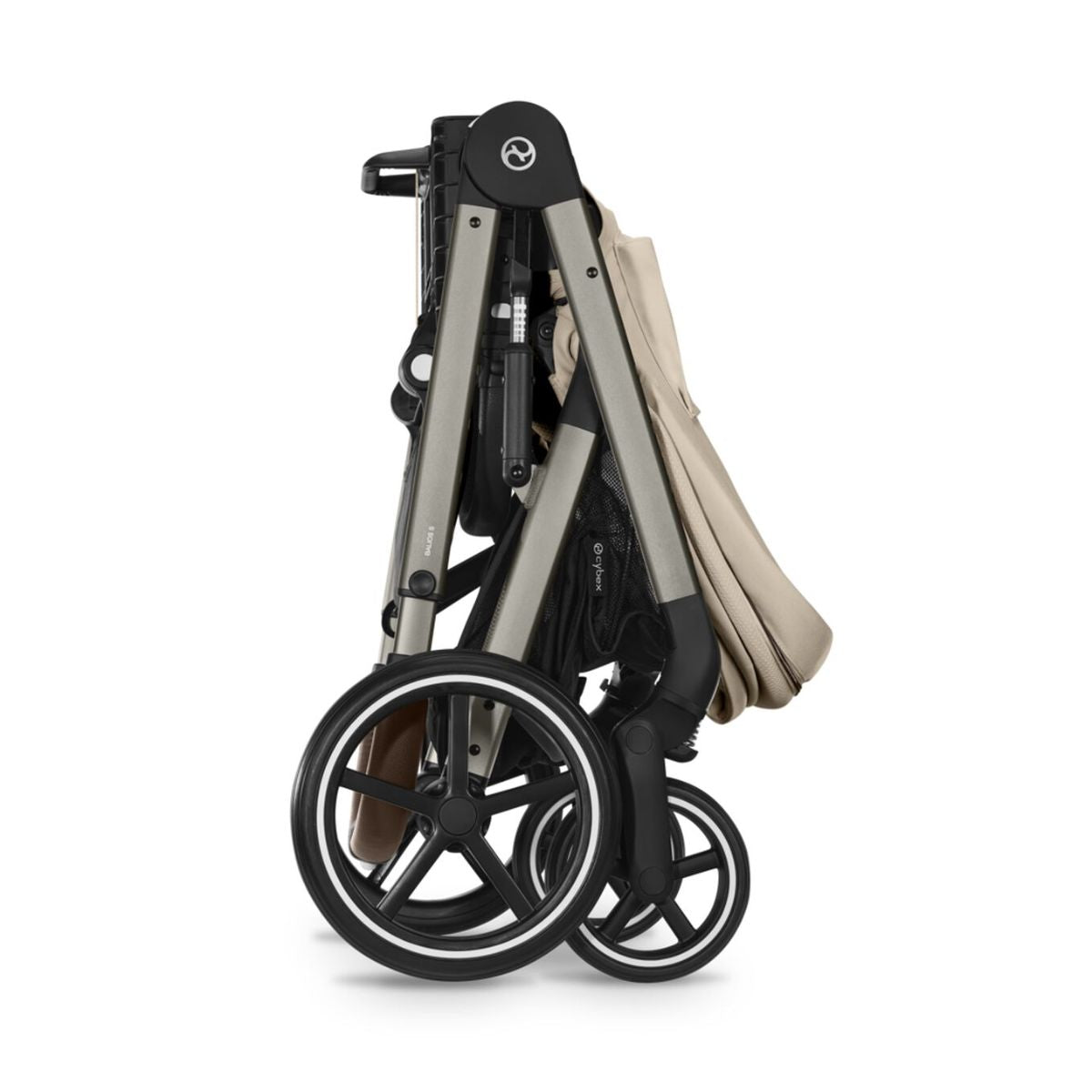 Carrinho De Bebê Cybex Balios S Lux Almond Beige (Taupe Frame)

