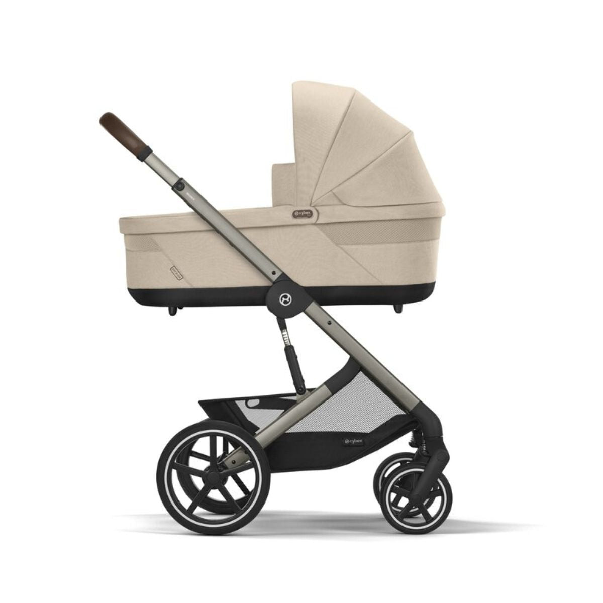 Carrinho De Bebê Cybex Balios S Lux Almond Beige (Taupe Frame)

