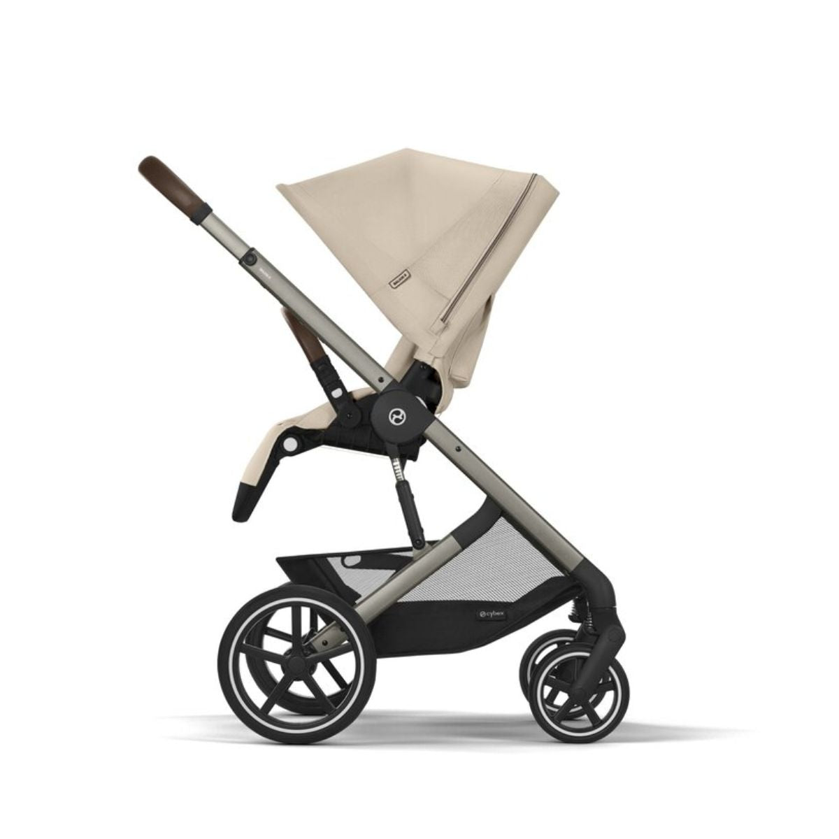 Carrinho De Bebê Cybex Balios S Lux Almond Beige (Taupe Frame)

