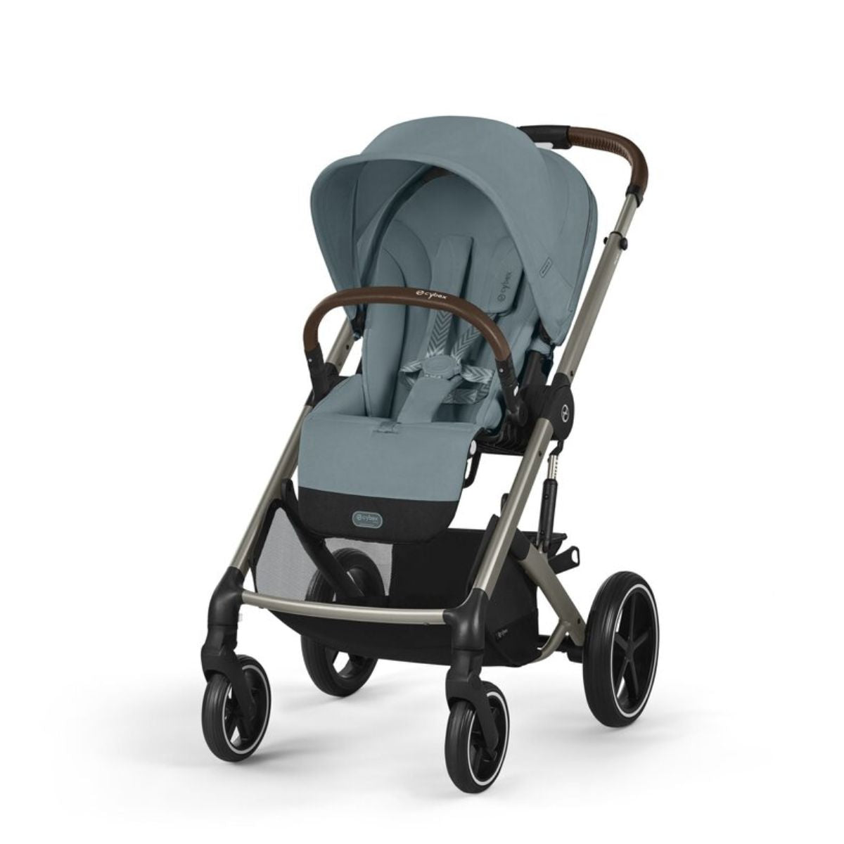 Carrinho De Bebê Cybex Balios S Lux Stormy Blue (Taupe Frame)


