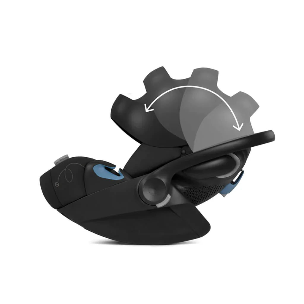 Cybex Cloud G Lux With SensorSafe - Moon Black - Luna Baby Store Miami