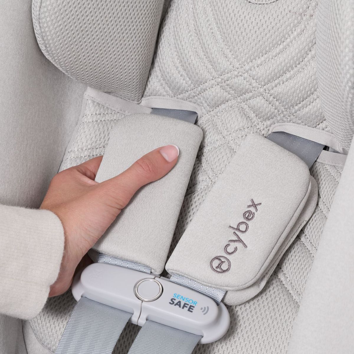 Cybex Cloud T Infant Car Seat w/ SensorSafe - City Grey