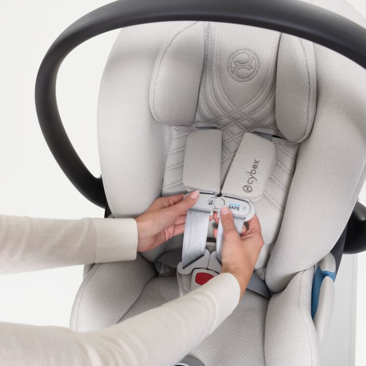 Cybex Cloud T Infant Car Seat w/ SensorSafe - City Grey