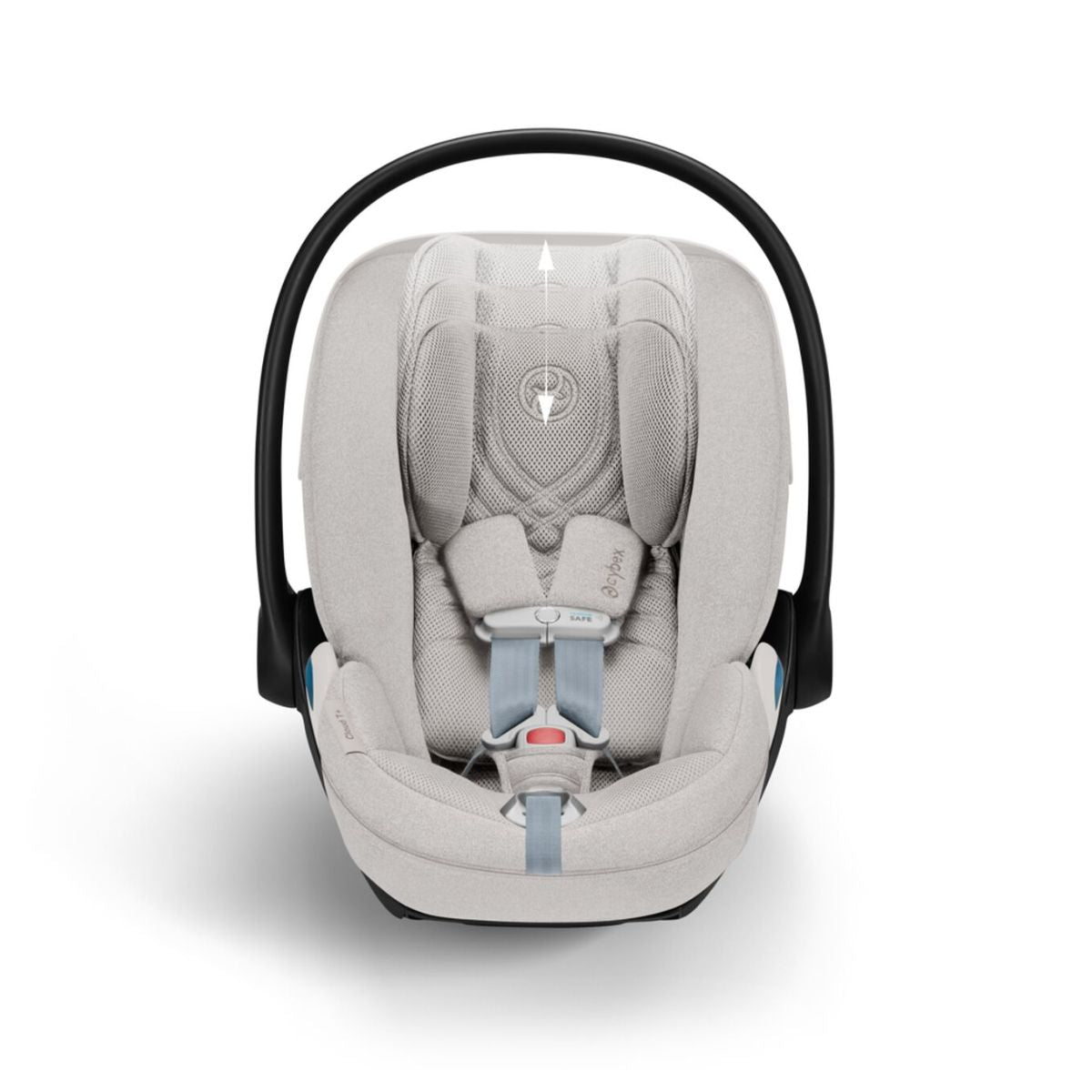 Cybex Cloud T Infant Car Seat w/ SensorSafe - Off White on Luna Baby Store Miami