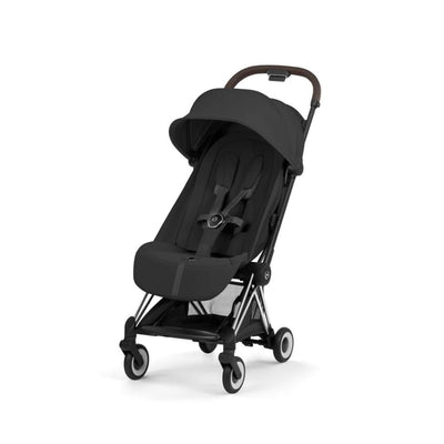 Carrinho De Bebê Cybex Coya Lux Style Collection Chrome / Sepia Black