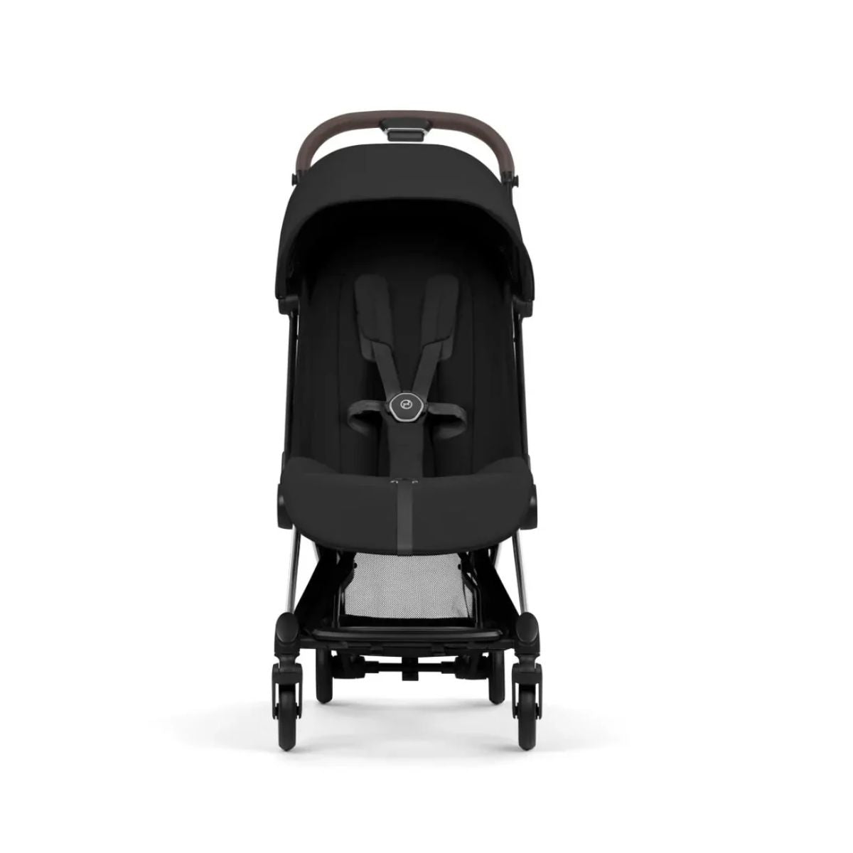 Carrinho De Bebê Cybex Coya Lux Style Collection Chrome / Sepia Black