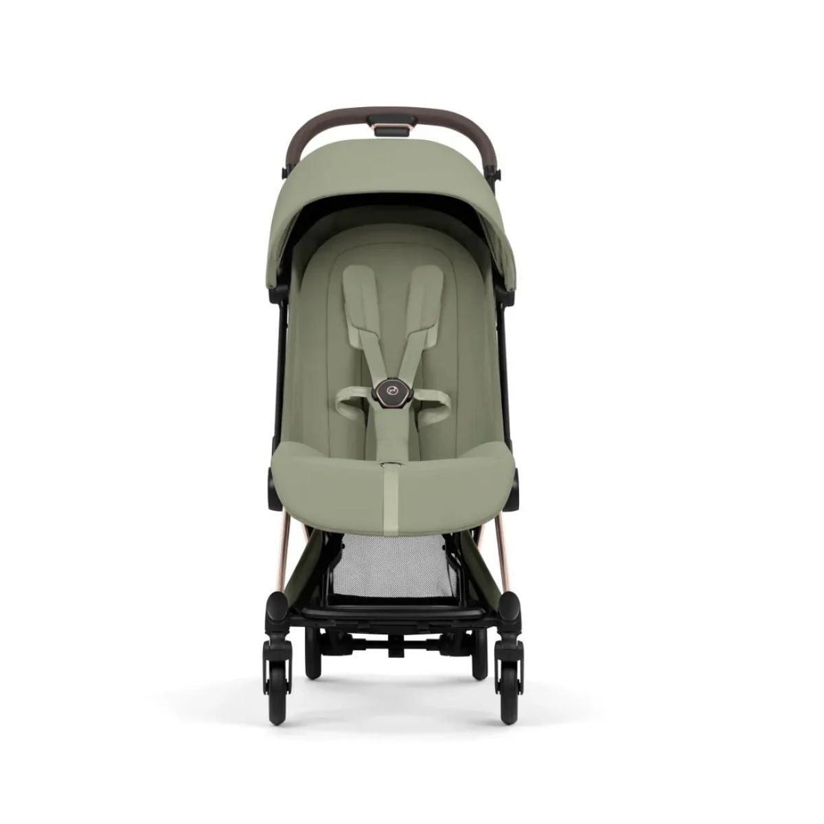Carrinho De Bebê Cybex Coya Lux Style Collection Rose Gold / Sage Green