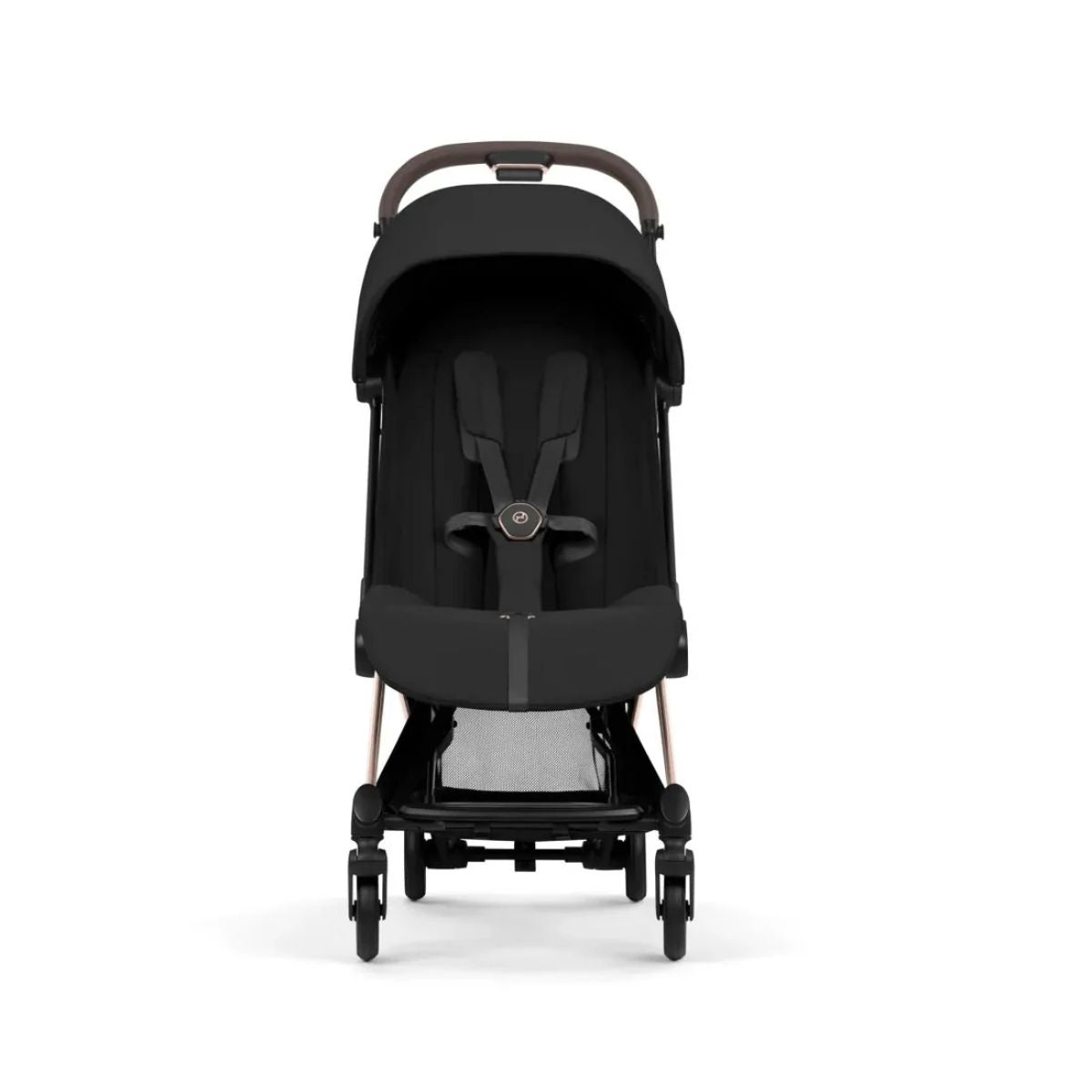Carrinho De Bebê Cybex Coya Lux Style Collection Rose Gold / Sepia Black on Luna Baby Store Miami