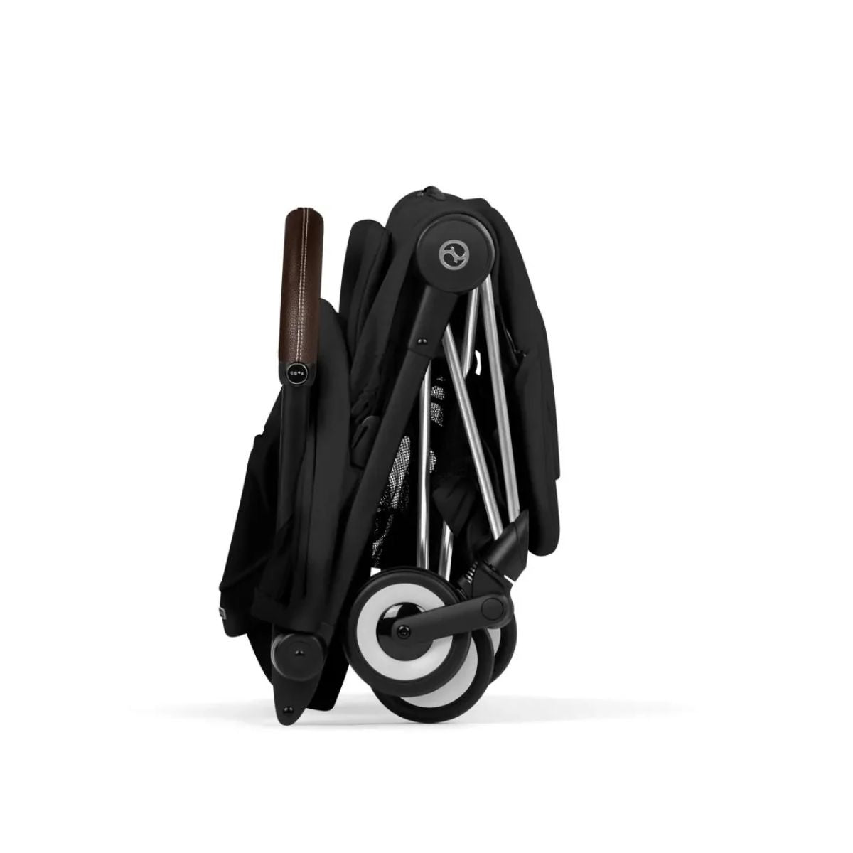 Carrinho De Bebê Cybex Coya Lux Style Collection Chrome / Sepia Black
